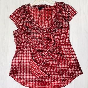 Banana Republic Geometric Top, Sz: PM